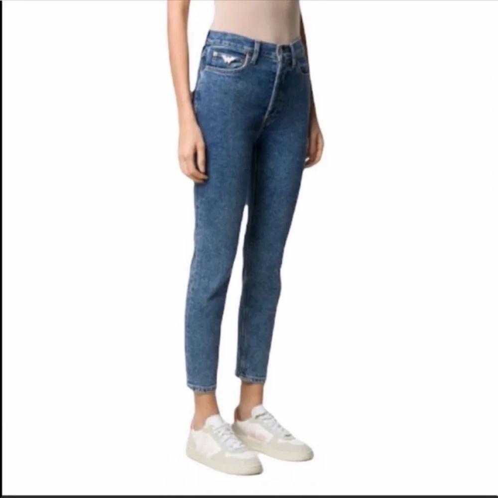 ReDone WW x 84 special edition high rise jean size 24 NWT - Picture 3 of 6